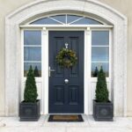 Double Band Arched Granite Door Surround